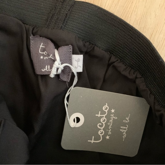 Tocoto Vintage Animal Print Skirt - Picture 7 of 11